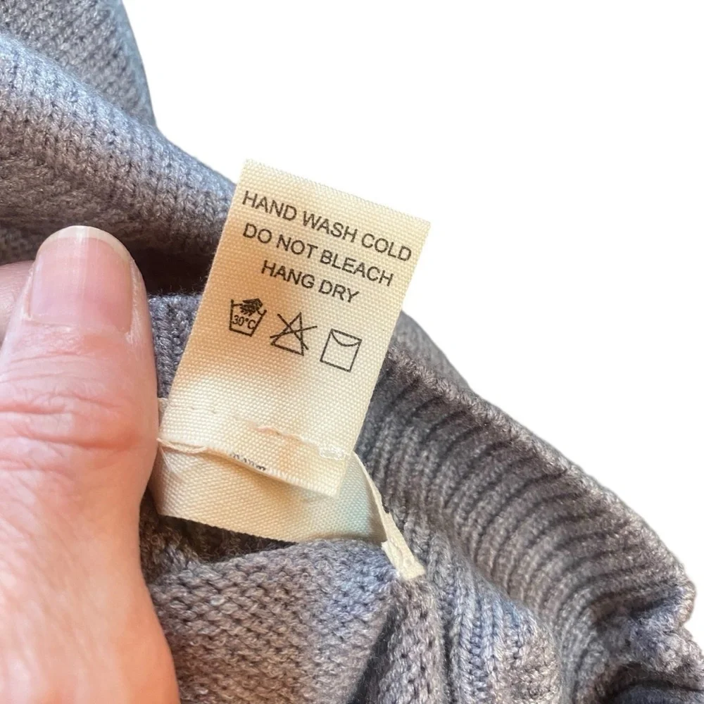 Chérie Colette Gray Sweater XL EUC
